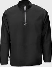 Easton Adult Alpha Long Sleeve Cage Jacket - Large - Black/Silver