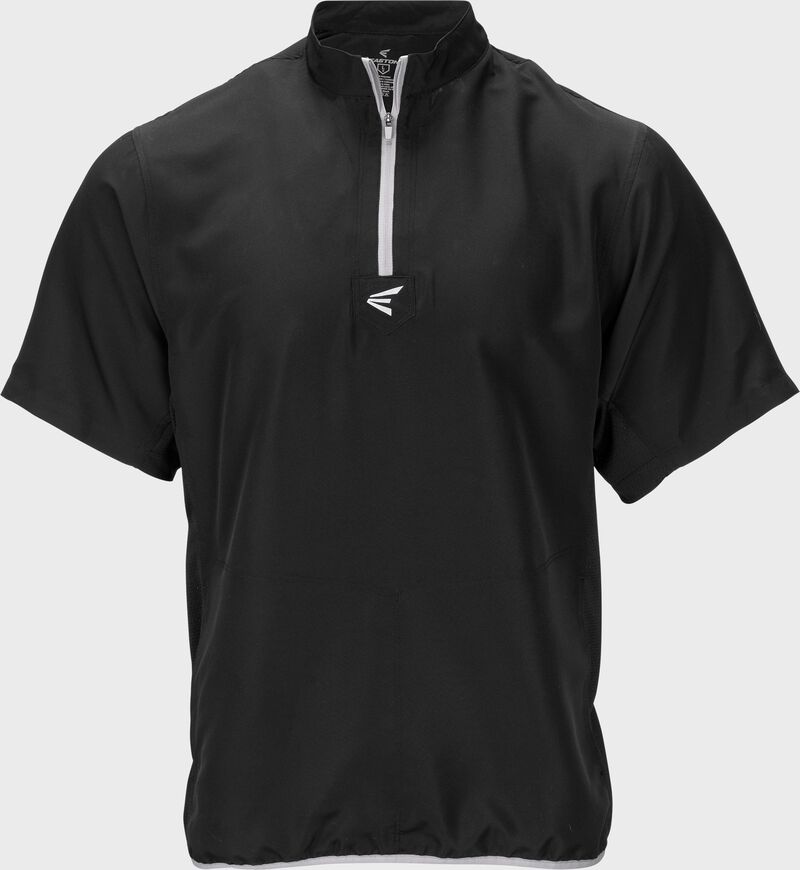 Easton Adult Alpha Short Sleeve Cage Jacket - 2Xl - Black/Silver