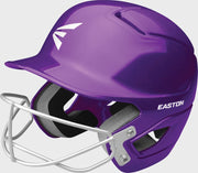 Easton Alpha Medium/Large Solid Batting Helmet With Softball Only Mask - Purple