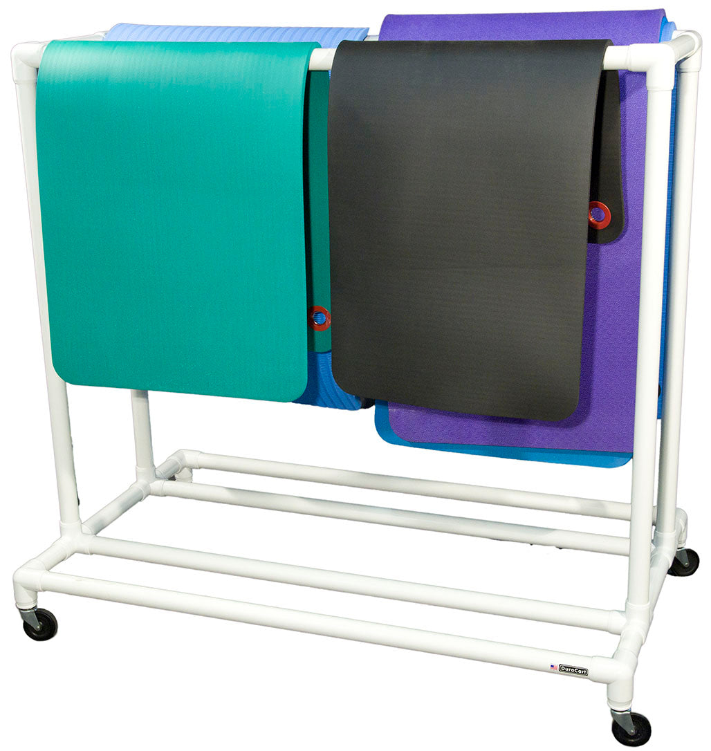 Light Weight Double Mat Cart, 51”L x 20”W x 37”H