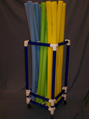 Aquatic Wacky Noodle Cart Small, 20”L x 18”W x 40”H