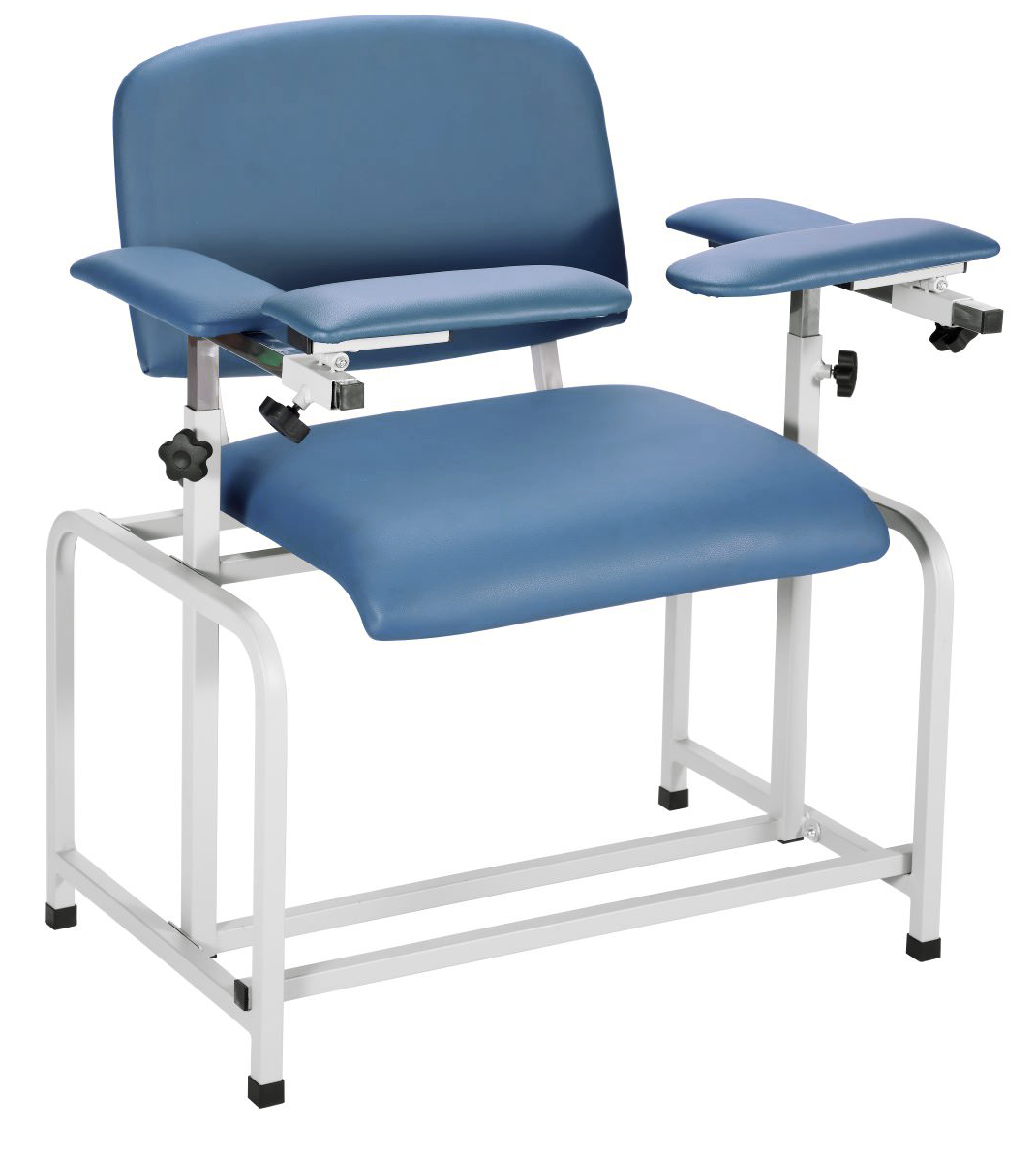 Bariatric Padded Blood Drawing Chair - Blue