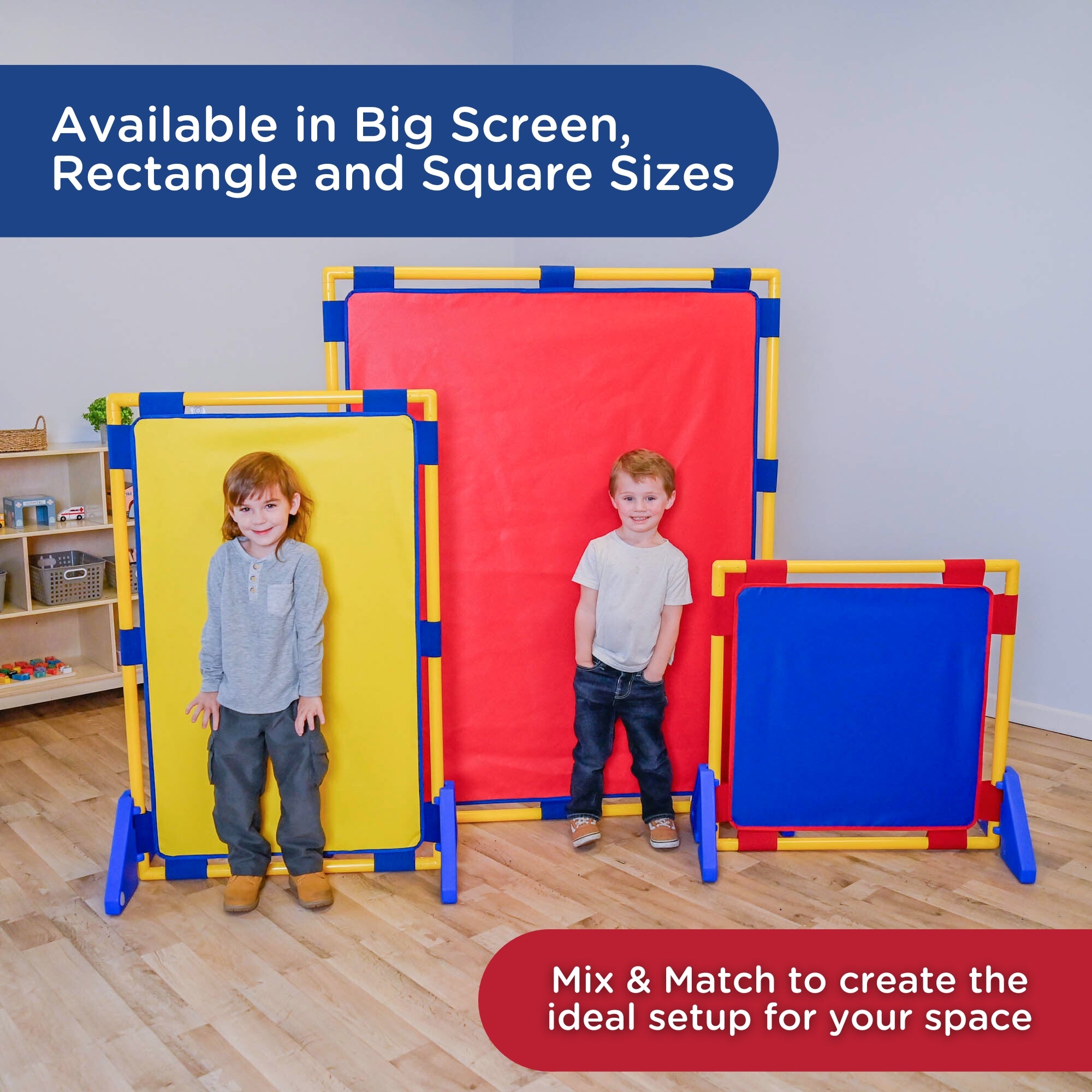 Rectangle PlayPanel - Green without Feet