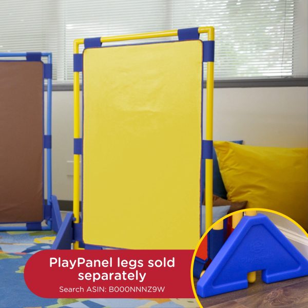 Rectangle PlayPanel - Yellow without Feet