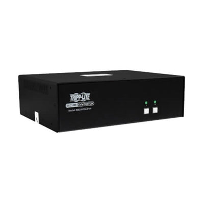 Tripp Lite by Eaton Secure KVM Switch, 2-Port, Dual Head, HDMI to HDMI, 4K, NIAP PP4.0, Audio, CAC, TAA