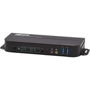 Tripp Lite by Eaton 2-Port DisplayPort/USB KVM Switch - 4K 60 Hz HDR HDCP 2.2 IR DP 1.4 USB Sharing USB 3.0 Cables
