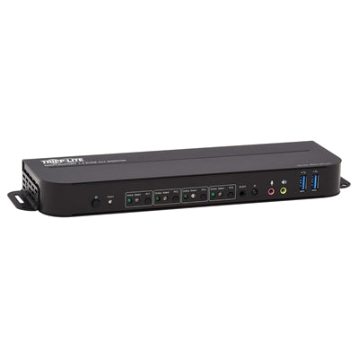 Tripp Lite by Eaton 4-Port DisplayPort/USB KVM Switch - 4K 60 Hz HDR HDCP 2.2 IR DP 1.4 USB Sharing