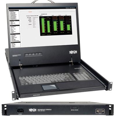Tripp Lite by Eaton Rack Console KVM Cable Kit w/ 19&amp;quot; LCD PS/2 1U TAA GSA