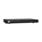 Tripp Lite by Eaton 8-Port 4K HDMI/USB KVM Switch - 4K 60 Hz Video/Audio, USB Peripheral Sharing, 1U Rack-Mount