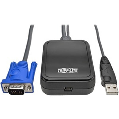 Tripp Lite by Eaton KVM Console to USB 2.0 Portable Laptop Crash Cart Adapter with File Transfer and Video Capture 1920 x 1200 @ 60 Hz
