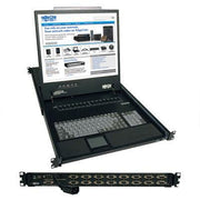 Tripp Lite by Eaton NetController 16-Port 1U Rack-Mount Console KVM Switch with 19-in. LCD