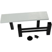 Dual Stanchion Pitcher's Rubber System, Complete System - Official