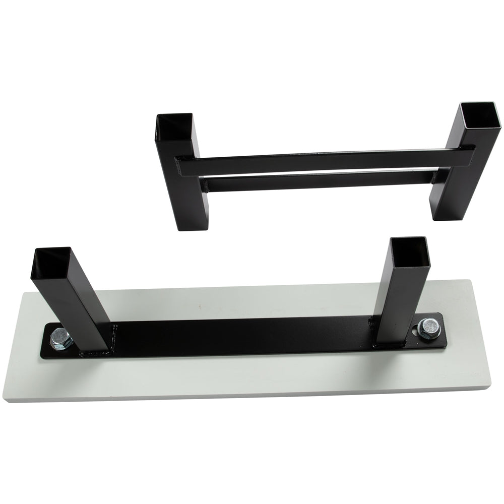 Dual Stanchion Pitcher's Rubber System, Complete System - Youth