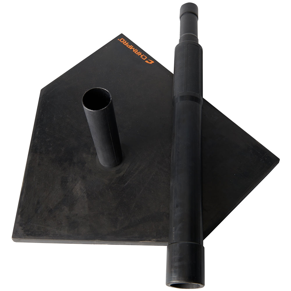 Heavy Duty Rubber Batting Tee - Black, BULK TEE