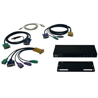 Tripp Lite by Eaton KVM Server Remote Control External over IP RS-232 Port TAA GSA