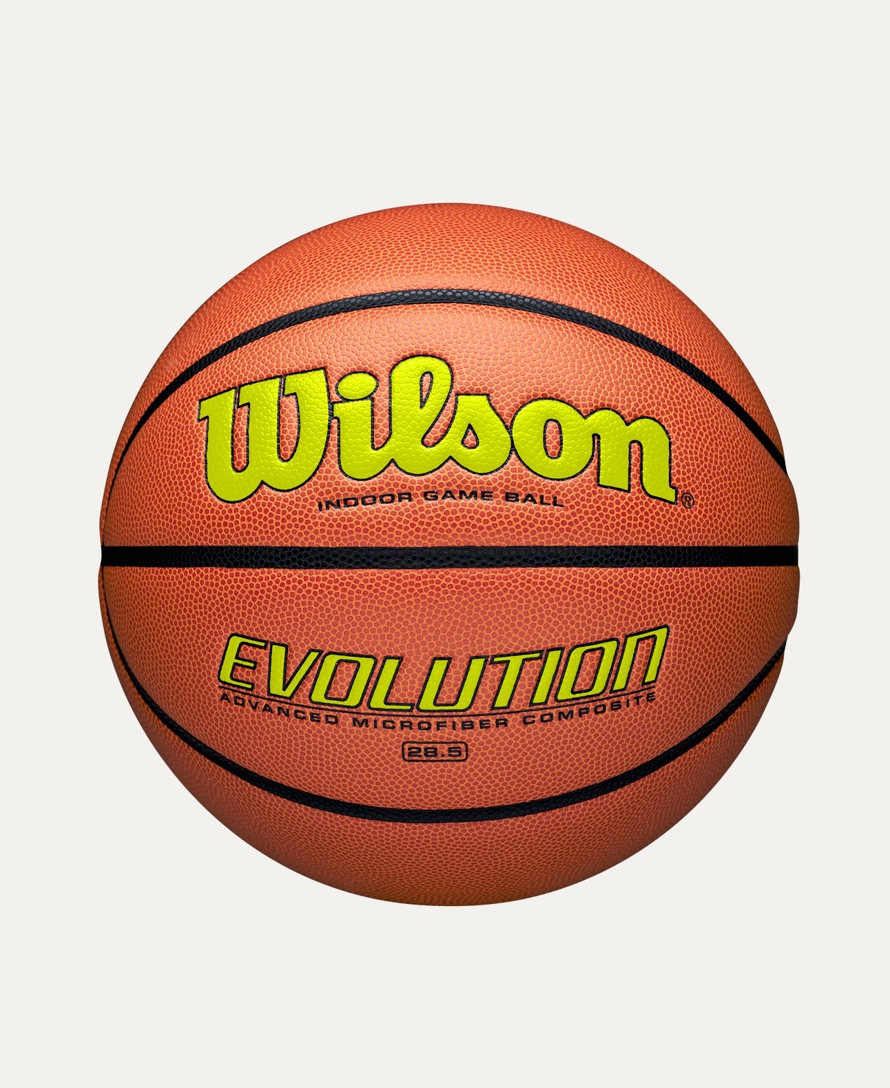 Evolution Game Ball Optic Yellow - 7 / 29.5" - Basketball