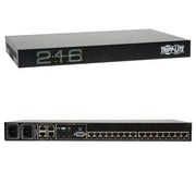 Tripp Lite by Eaton NetCommander 16-Port Cat5 KVM over IP Switch - 2 Remote + 1 Local User 1U Rack-Mount