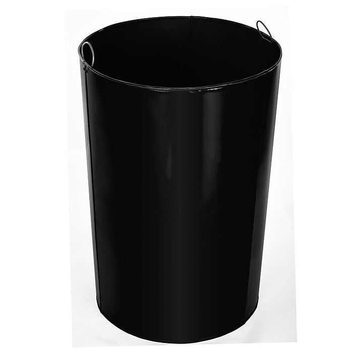Alpine Industries Outdoor Metal Waste Receptacle - 38 Gallon Green