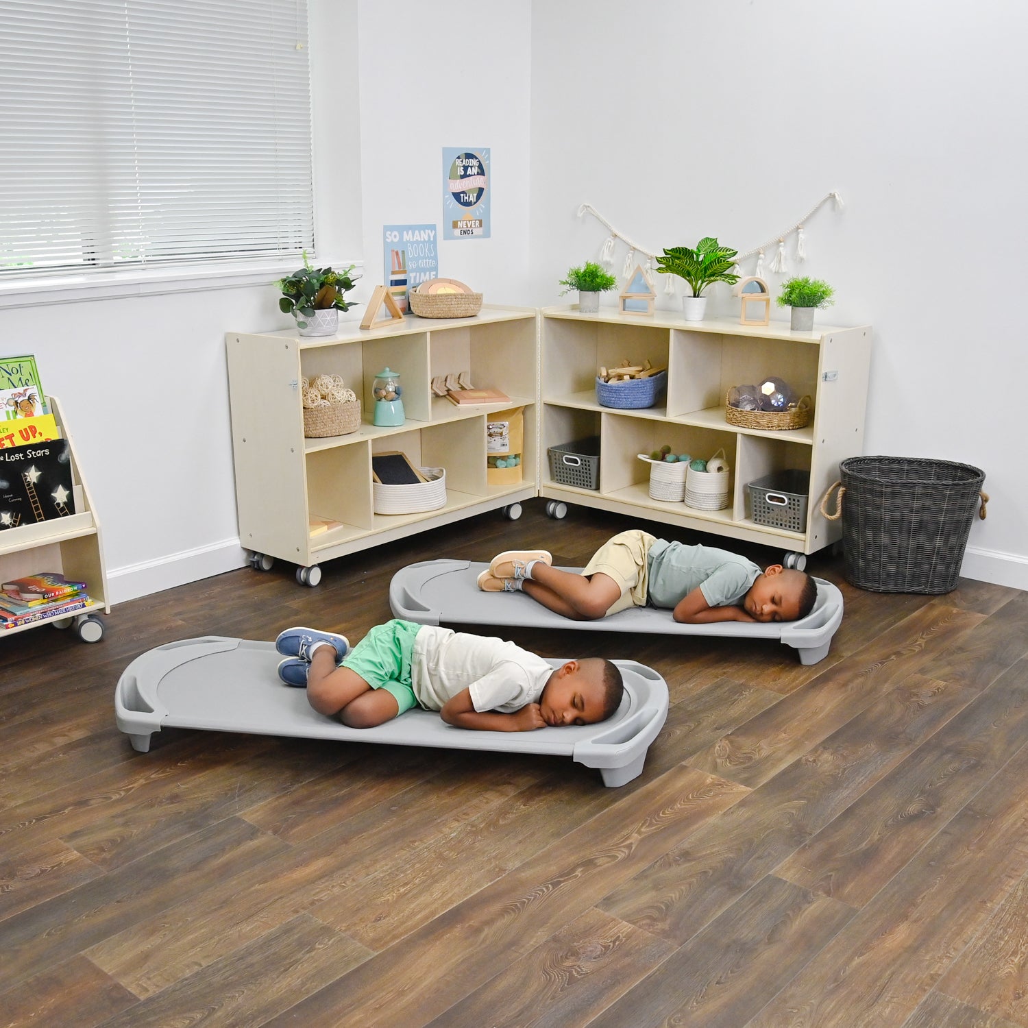 SPACELINE Standard Cot - Set of 4 - Gray