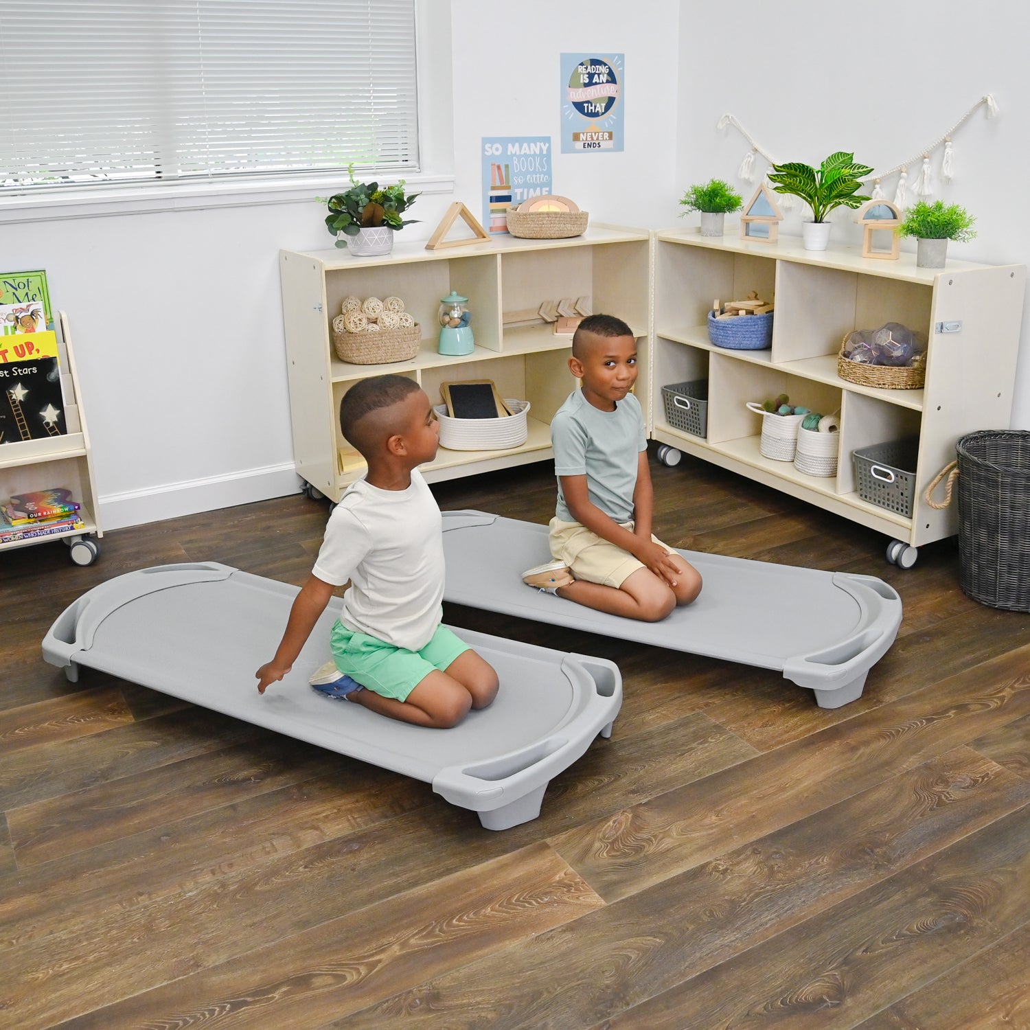 SPACELINE Standard Cot - Set of 4 - Gray
