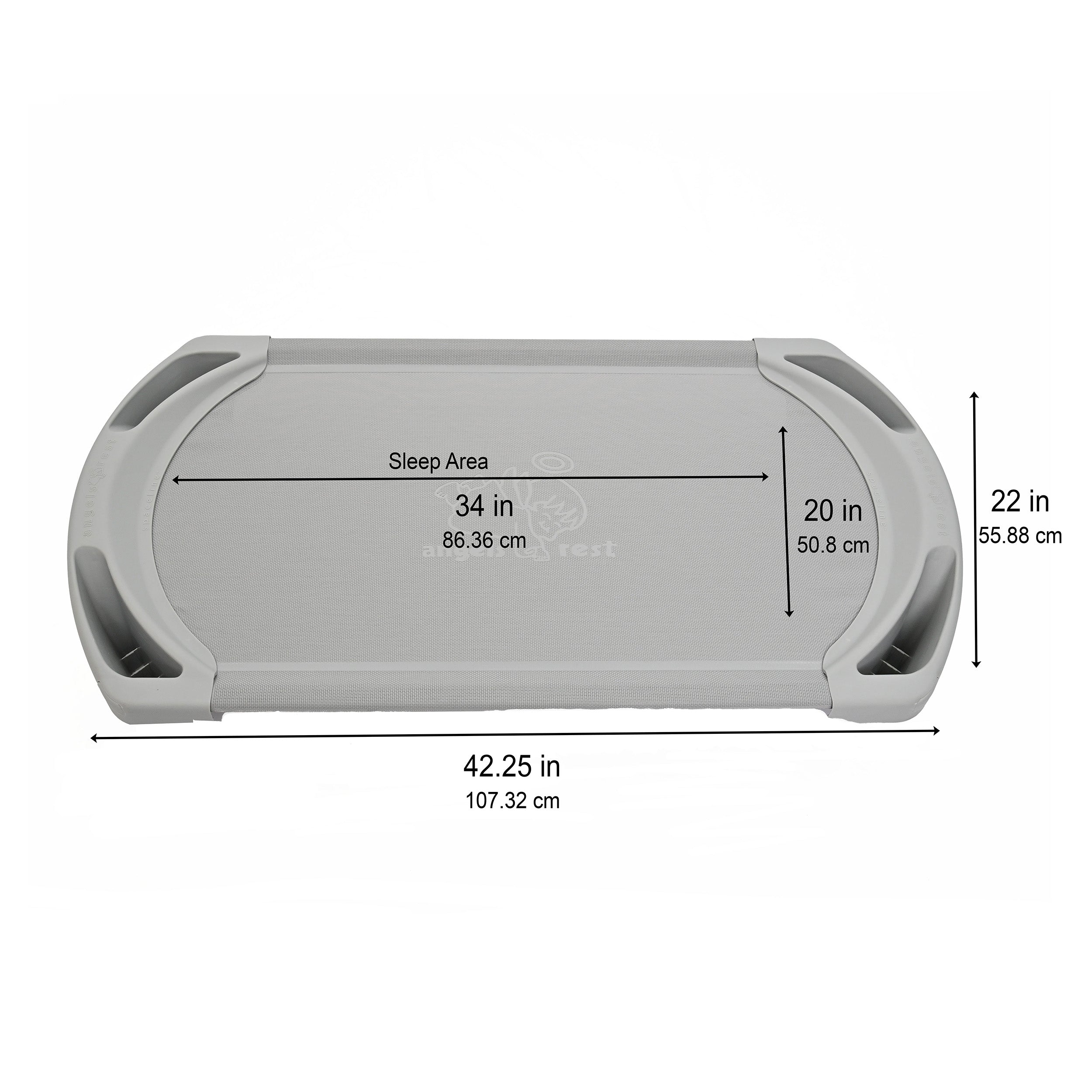 SPACELINE Toddler Cot - Set of 4 - Gray