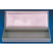 Microscope 50 Slides Plastic Box