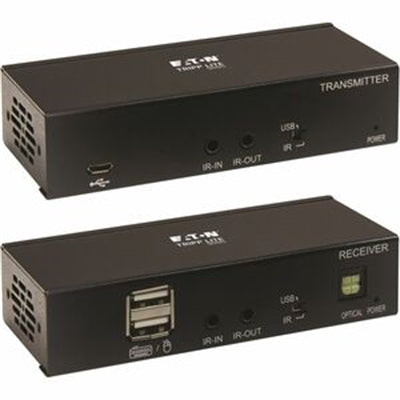 Eaton Tripp Lite Series DisplayPort over Cat6 Extender Kit, Transmitter/Receiver, 4K 60 Hz, 4:4:4, Power over Cable, 230 ft. (70 m), TAA
