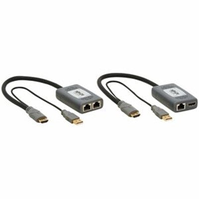 Eaton Tripp Lite Series 1-Port HDMI over Cat6 Extender Kit, Pigtail Transmitter/Receiver, 4K 60 Hz, HDR, 4:4:4, 230 ft. (70.1 m), TAA