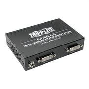 Tripp Lite by Eaton 2-Port DVI over Cat5/6 Splitter/Extender Box-Style Transmitter for Video Dual-Display DVI-D 200 ft. (60 m) TAA
