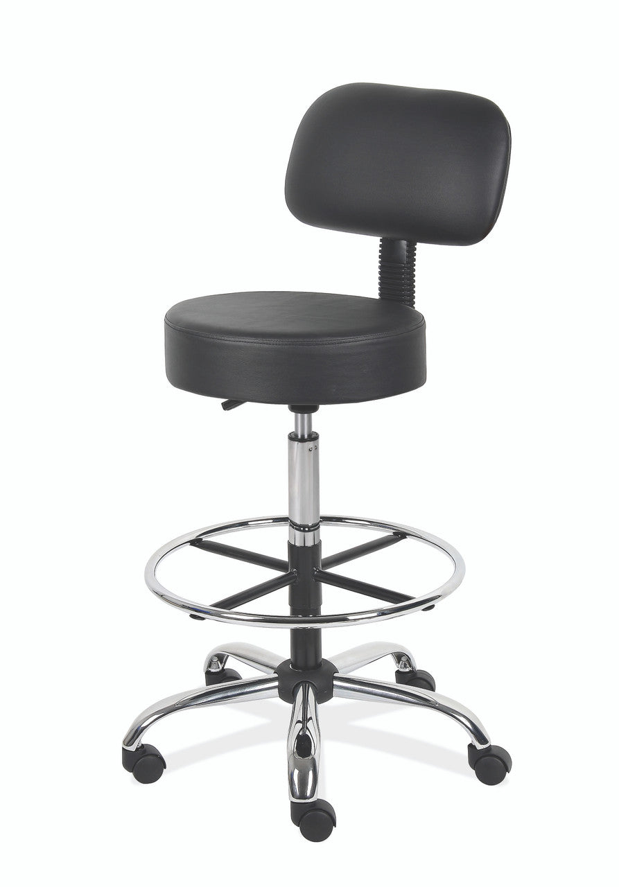 OfficeSource Medical Stools Optional Footring Kit - Chrome