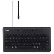 Belkin - Wired Keyboard for iPad with Lightning Connector - Black
