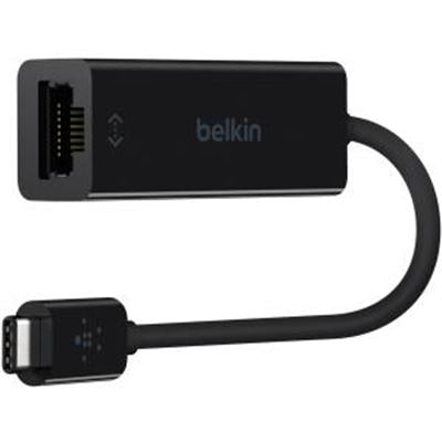 Belkin USB-C to Gigabit Ethernet Adapter - Network Adapter - USB-C - Gigabit Ethernet X 1