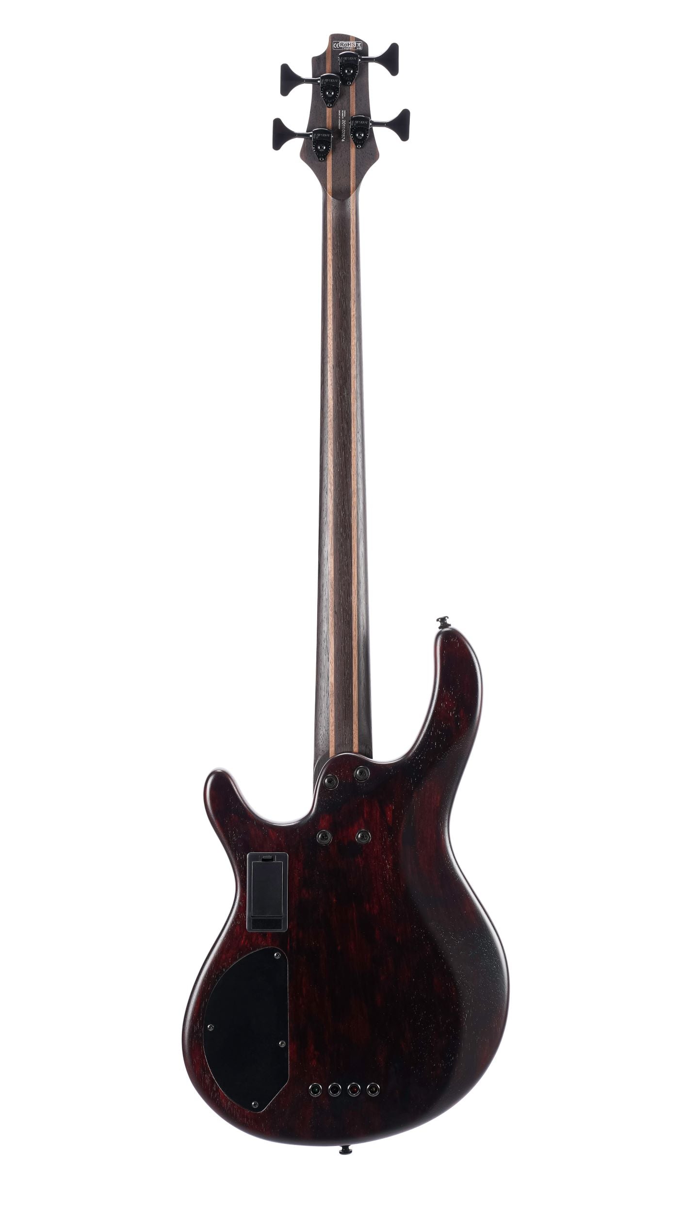 Cort B4ELEMENTOPTB Artisan Series B4 Element Bass Guitar. Open Pore Black