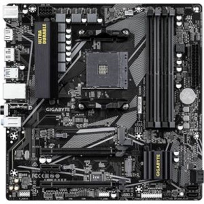 GIGABYTE Ultra Durable B550M DS3H AC R2 Gaming Desktop Motherboard - AMD B550 Chipset - Socket AM4 - Micro ATX
