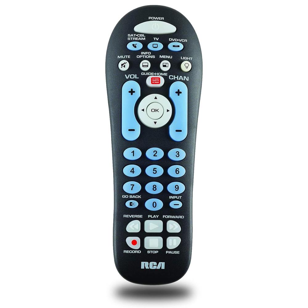 RCA RCA Big Button Three-Device Universal Remote (RCR313BE) - Black