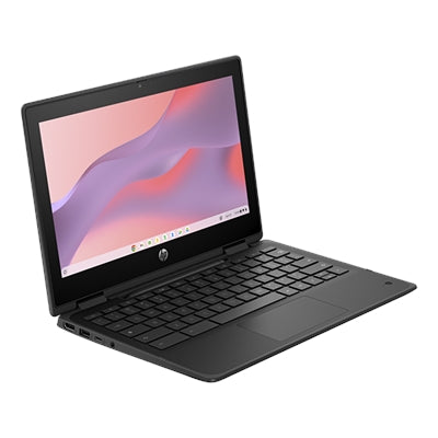 HP Fortis G1i 11.6&amp;quot; Touchscreen Rugged Chromebook - HD - Intel N-Series N150 - 4 GB - 64 GB Flash Memory - English Keyboard - Jet Black - Smart Buy