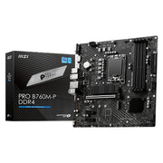 MSI Pro PRO B760M-P DDR4 Gaming Desktop Motherboard - Intel B760 Chipset - Socket LGA-1700 - Mini ATX