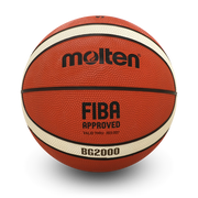 Camp/Recreation Basketball FIBA Approved Rubber 12-Panel 2-Tone Design, Junior Size 5