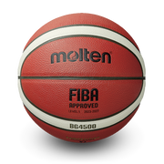Elite Competition Basketball G4500 Series, FIBA Approved,12 Panel 2-Tone Composite Basketball, Intermediate Size 6