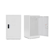 24" H x 15" W Steel Single Tier Storage Locker with Digital Lock, White