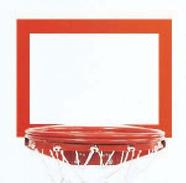 Orange Replacement Backboard Shooters Square,18" Tall X 24" Wide