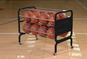 16 Ball Heavy-duty Lockable Ball Cart, Black