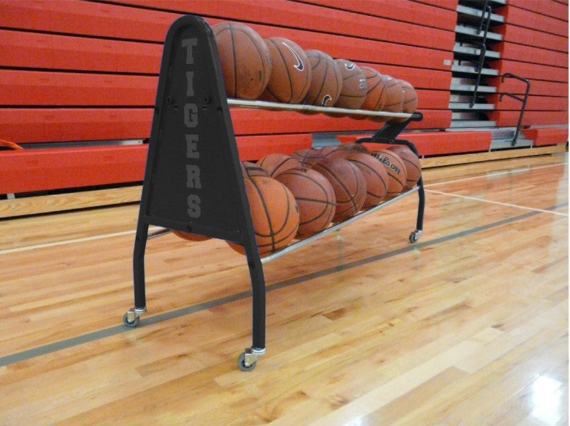 SharpShooter™ Ball Cart, 19 Ball Capacity - Black