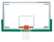42" X 72" Unbreakable Short Glass Backboard