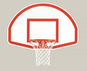 35.5" X 54" Lifeguard White Alum Playground Backboard W/border And Shooters Square