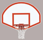 39" X 54" Dura Steel Fan-shaped Playground Backboard