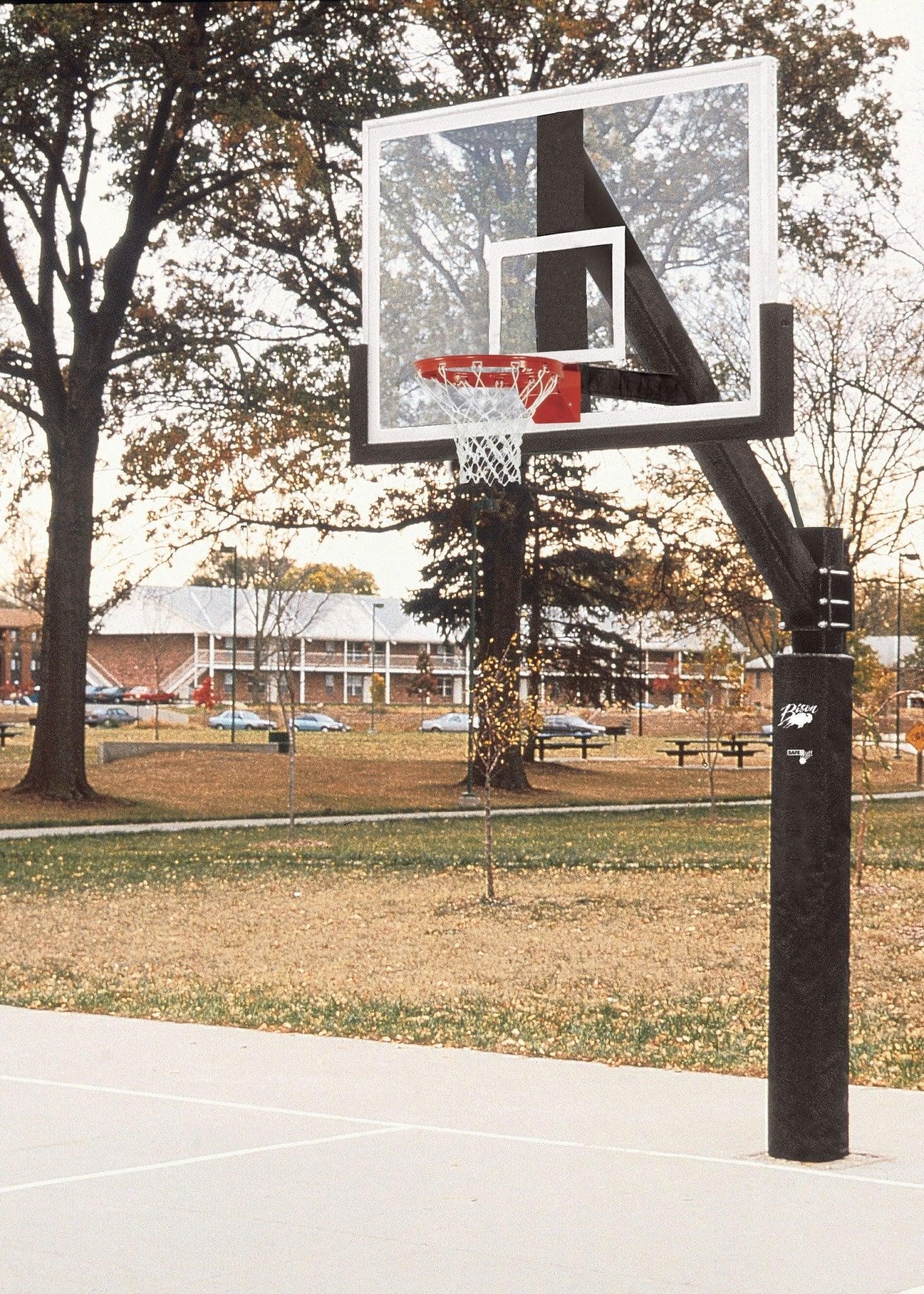 Ultimate Clear 42'' x 72'' Basketball Systems, Backboard: Glass, Weight: 550 lbs