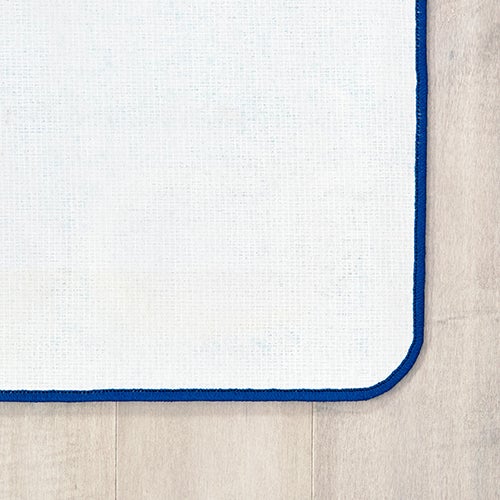 Microdots Tranquil Colors Polka Dots Value Rug - 6ft x 9ft - Rectangle - Light Blue