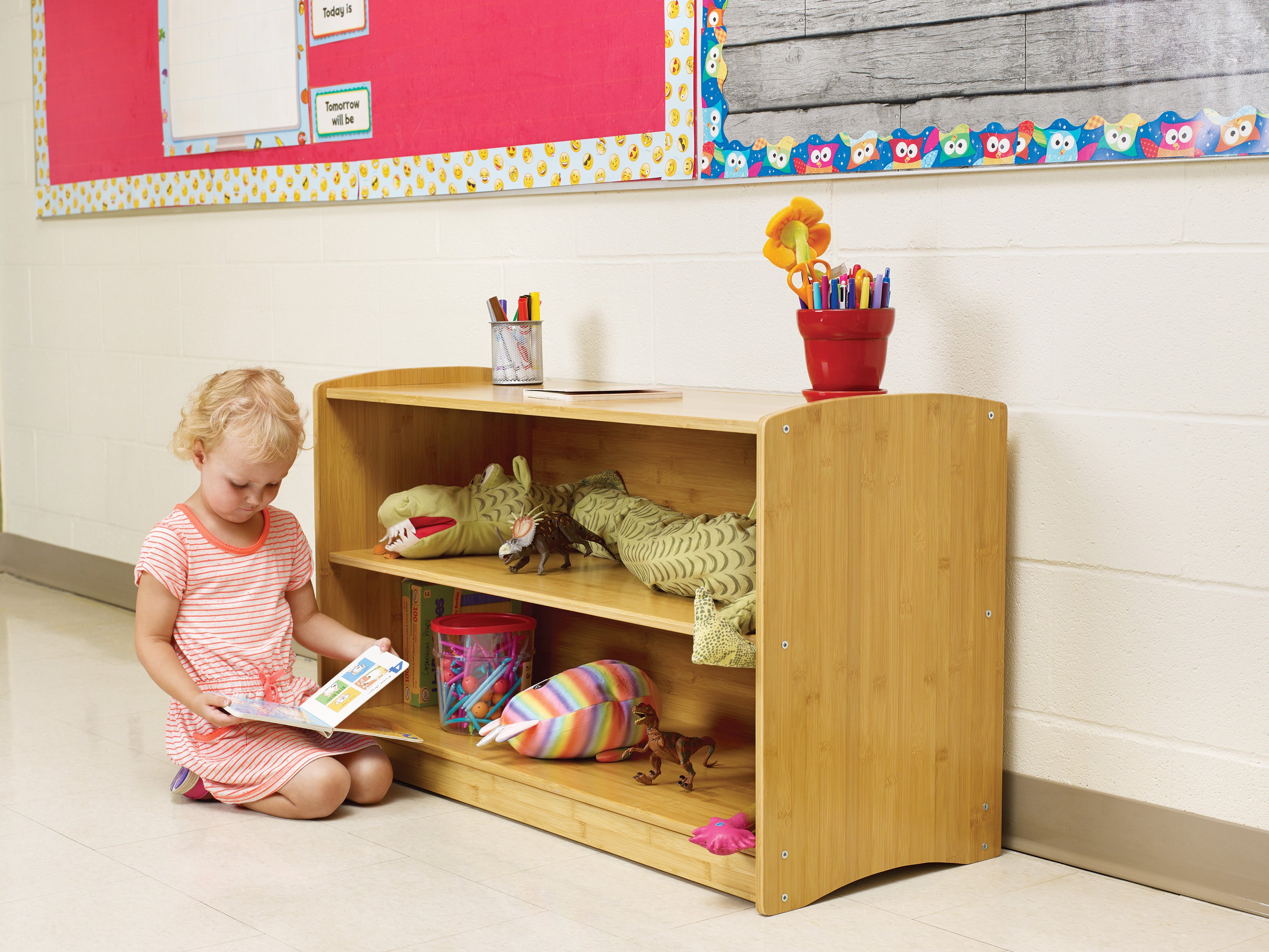 Bamboo Shelving Unit