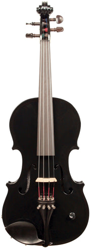 Barcus Berry BAR-AEBK Vibrato AE Series Acoustic-Electric Violin. Piano Black